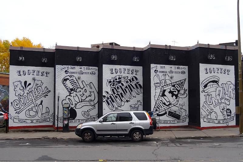 Street Art im Plateau Mont-Royal, Montreal