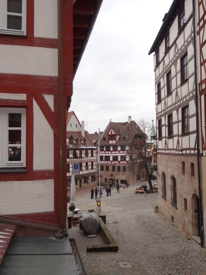 Nürnberg - Blick aufs Albrecht-Dürer-Haus