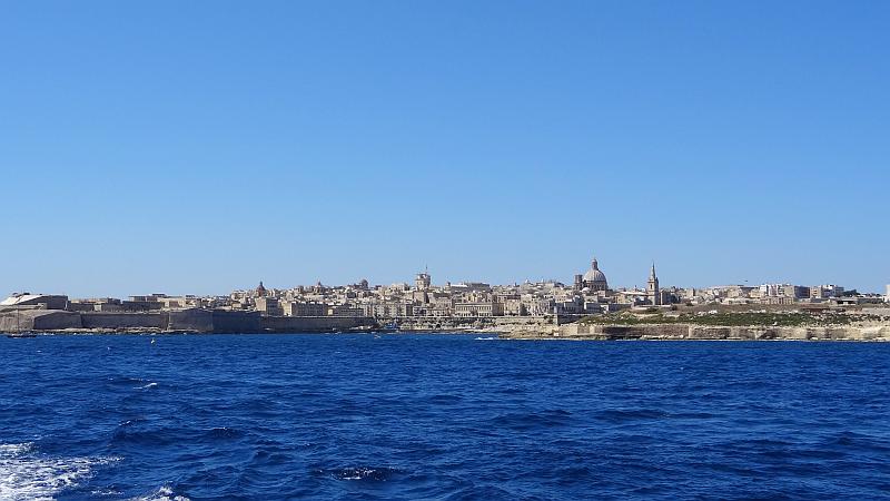 Blick auf Valletta, Malta