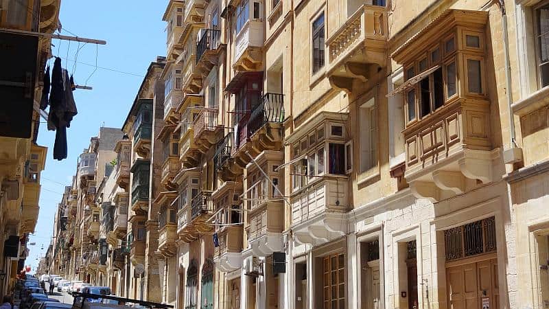 Galleriji in Valletta, Malta