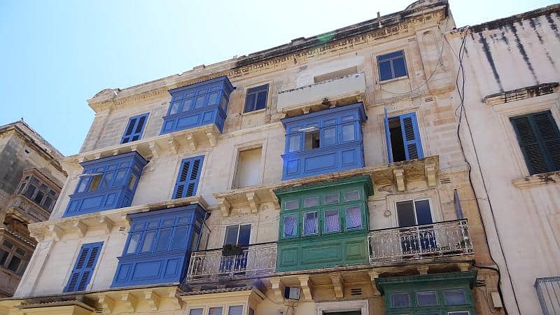 Bunte Galleriji in Valletta, Malta