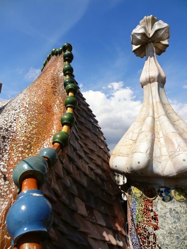 Casa Batlló - Dach