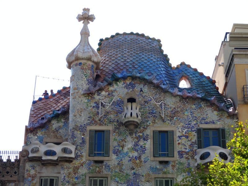 Casa Batlló - Dach