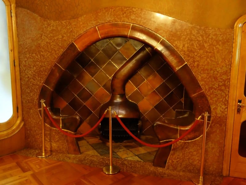 Casa Batlló - Kamin
