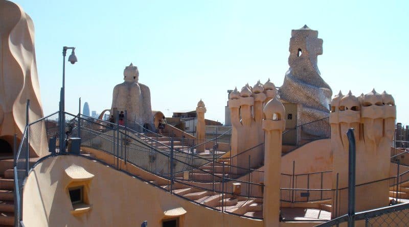 Casa Milà - Dach (Archivbild 2008)