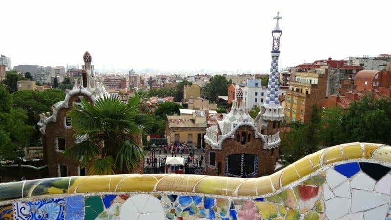 Park Güell - Aussicht