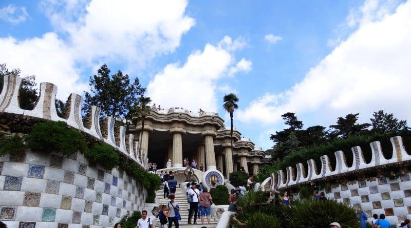 Park Güell - Eingangsbereich