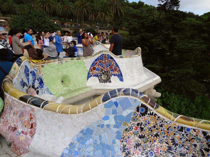 Park Güell - Plattform