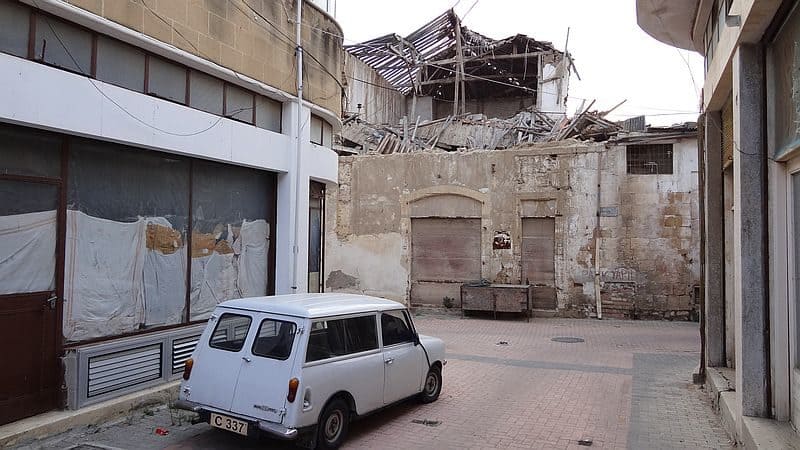 Nikosia - Grenzstreifen
