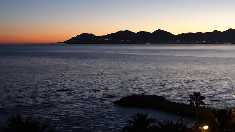Cannes - Sonnenuntergang