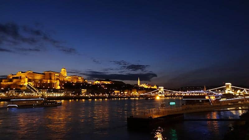 Budapest bei Nacht