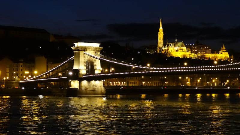 Budapest bei Nacht