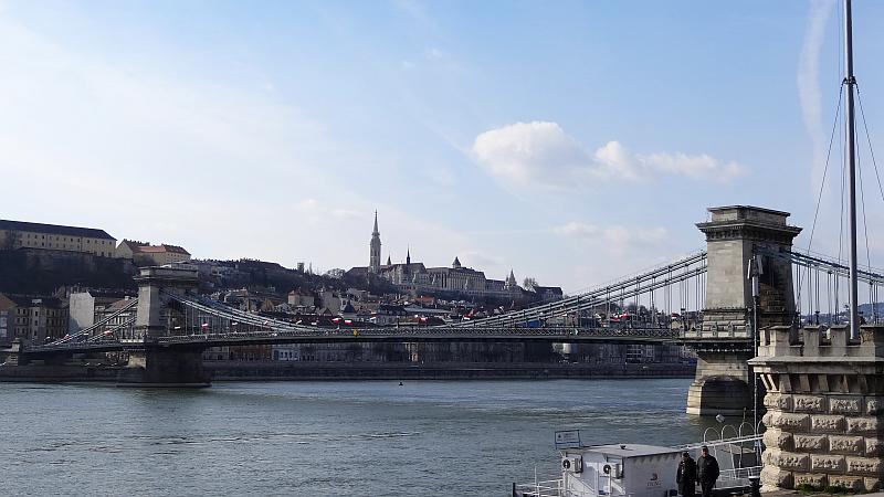 Donauufer in Budapest