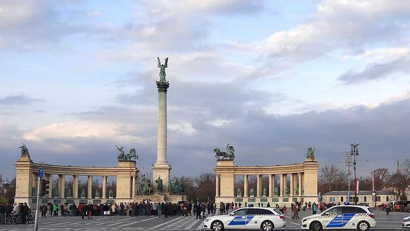 Heldenplatz in Budapest