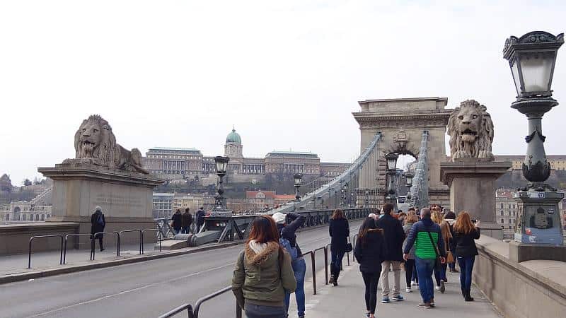 Kettenbrücke in Budapest