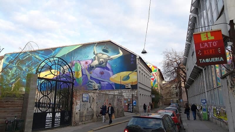 Street Art im jüdischen Viertel
