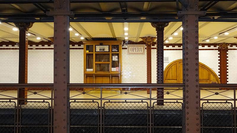 U-Bahn-Station in Budapest