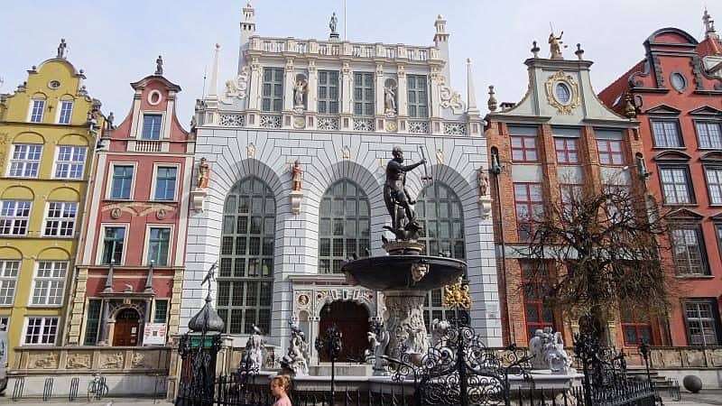 Neptunbrunnen auf dem Długi Targ