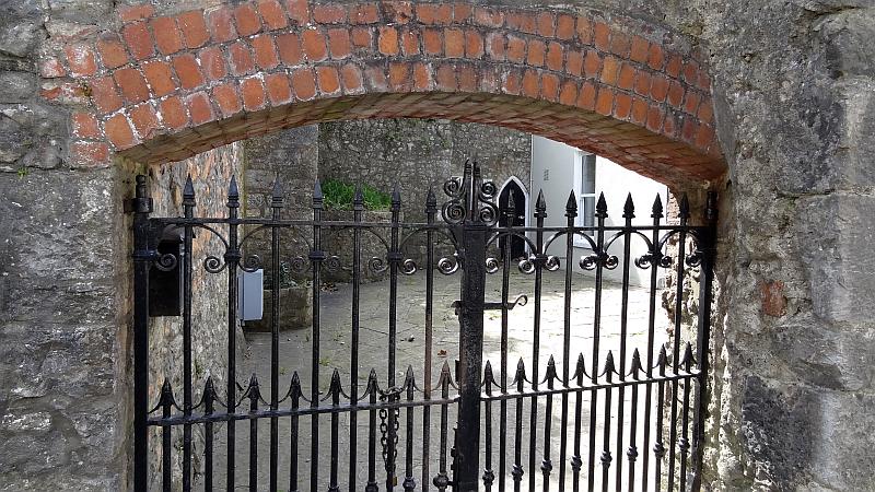 Teile der alten Stadtmauer in Kilkenny