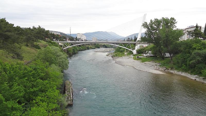 Millennium-Brücke in Podgorica