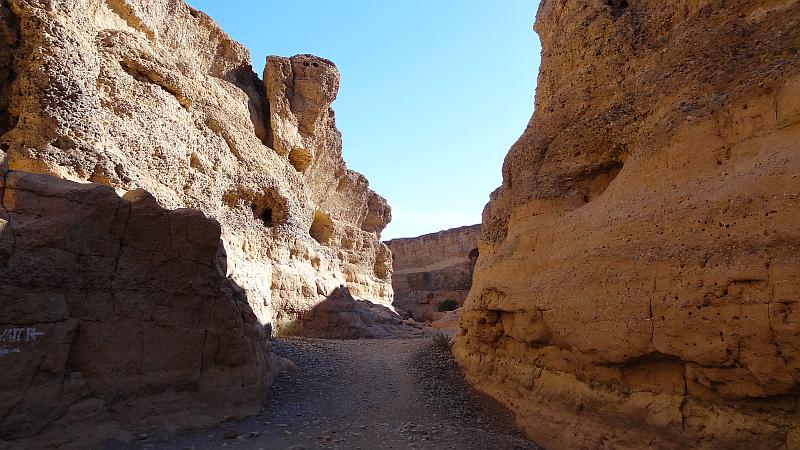 Sesriem Canyon von unten