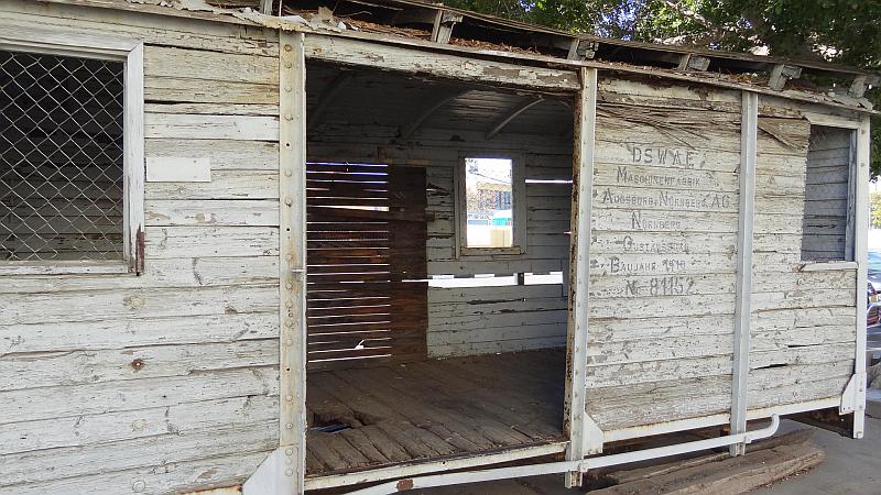 Eisenbahnwaggon in Windhoek