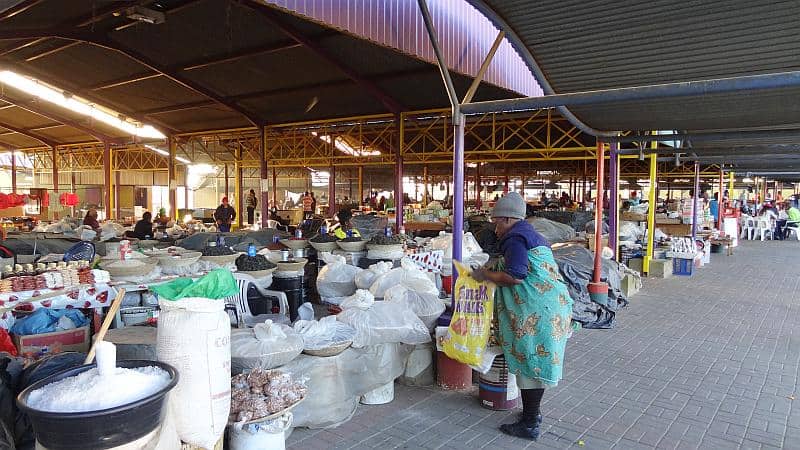 Oshetu-Markt in Windhoek