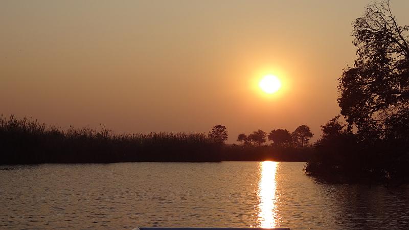 Sonnenaufgang im Bwabwata-Nationalpark