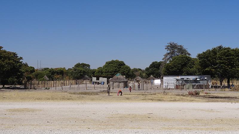 Palisadendorf in Kavango