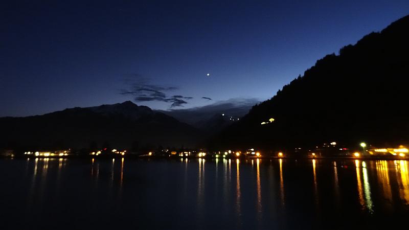 Verlängertes Wochenende in Zell am See - Berge bei Nacht