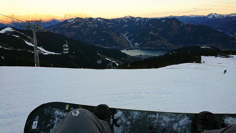 Verlängertes Wochenende in Zell am See - Alpenglühen
