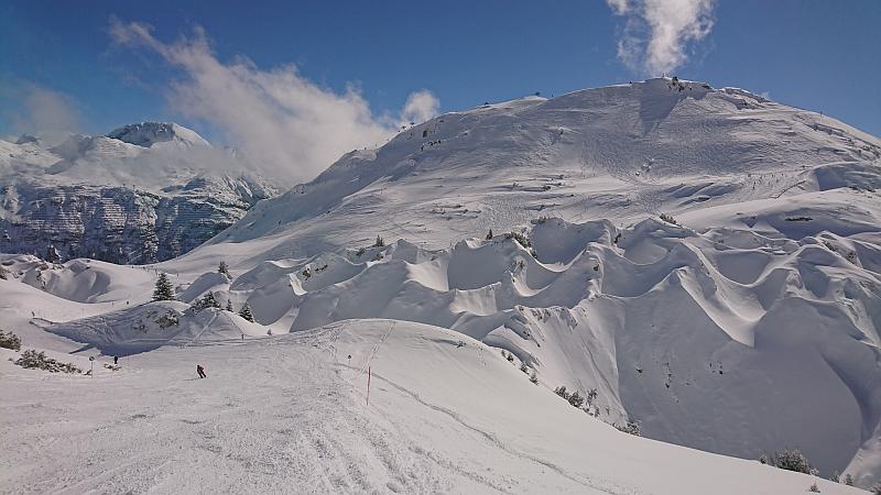 Schneewehen in Lech - Ski Arlberg