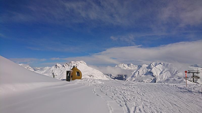 Neuschnee in Lech - Ski Arlberg
