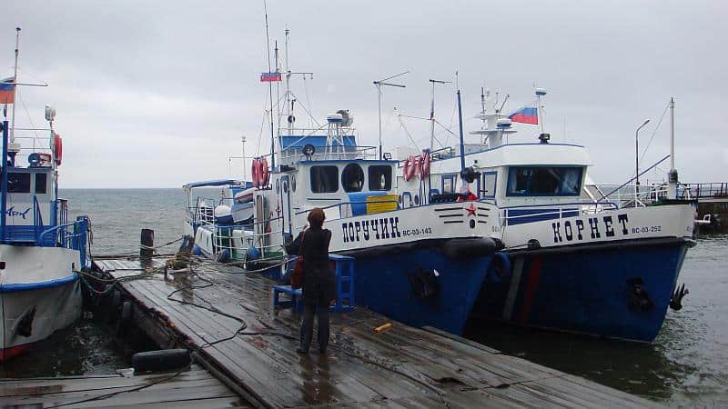 Schiffe am Baikalsee, Schöne Reiseziele