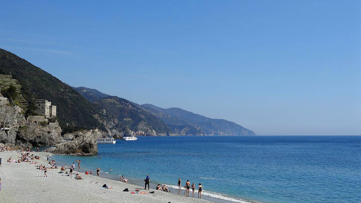 Monterosso Strand - Cinque Terre an einem Tag