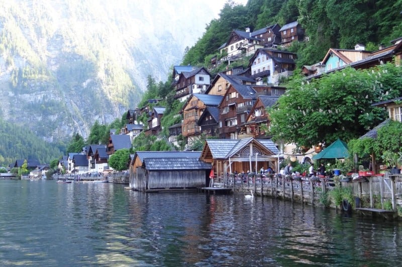 Hallstatt Uferpromenade - Seen im Salzkammergut