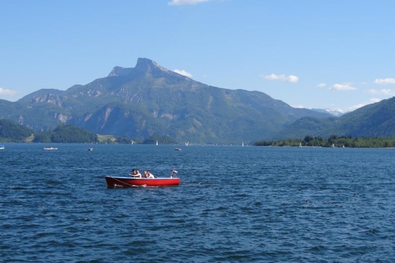 Mondsee Uferpromenade - Seen im Salzkammergut