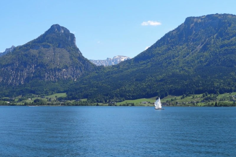 Wolfgangsee Berge - Seen im Salzkammergut