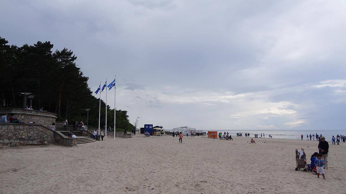 Der Strand von Jūrmala - Roadtrip durchs Baltikum