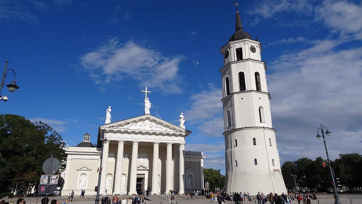 Kathedrale Vilnius - Roadtrip durchs Baltikum