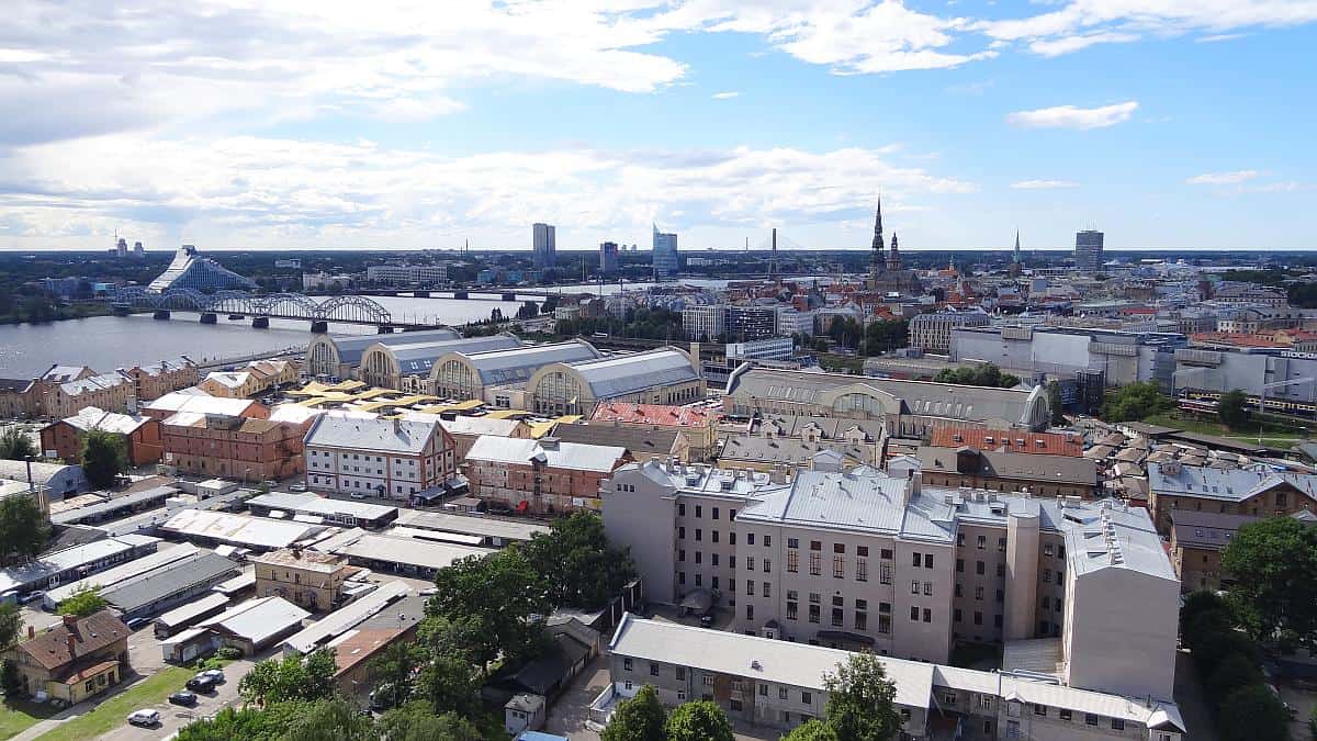 Aussicht über Riga - Riga an einem Tag