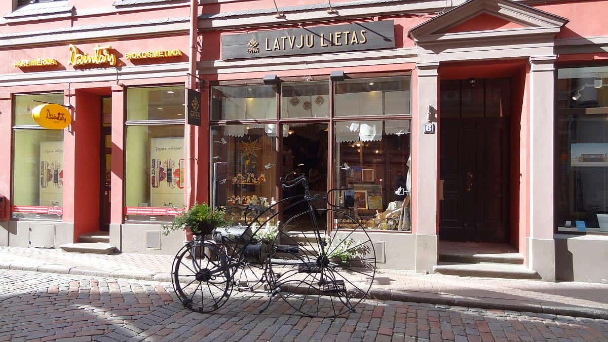 Altstadtgasse - Riga an einem Tag
