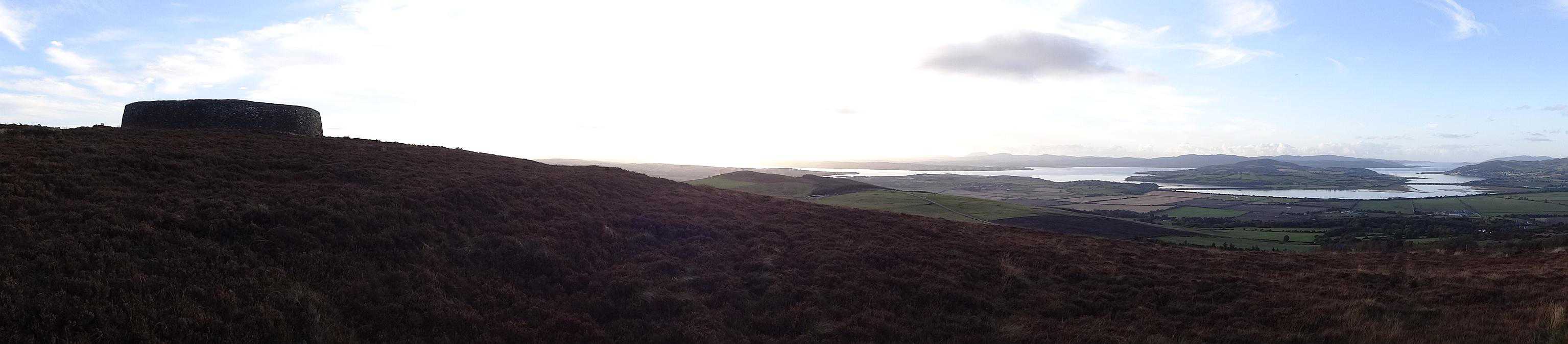 Panoramablick vom Grianan von Aileach