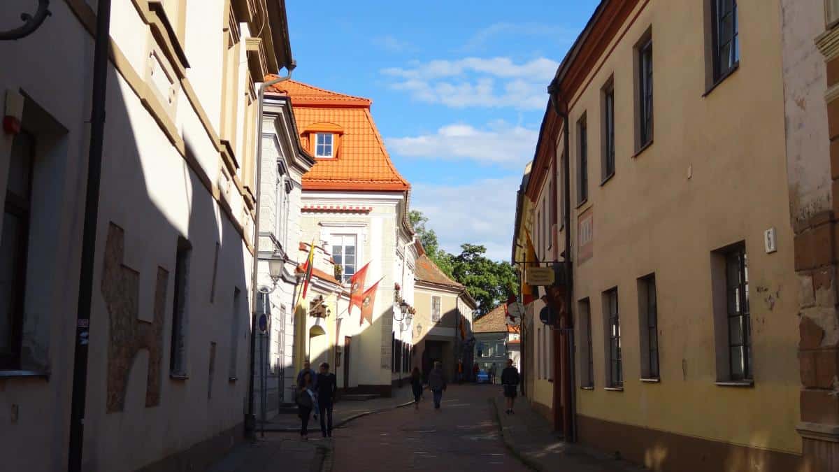 Altstadtgässchen in Vilnius