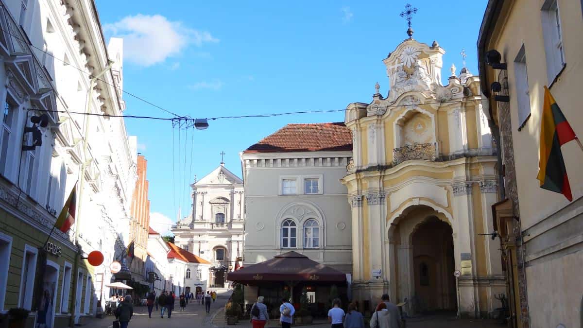 Südliche Altstadt in Vilnius