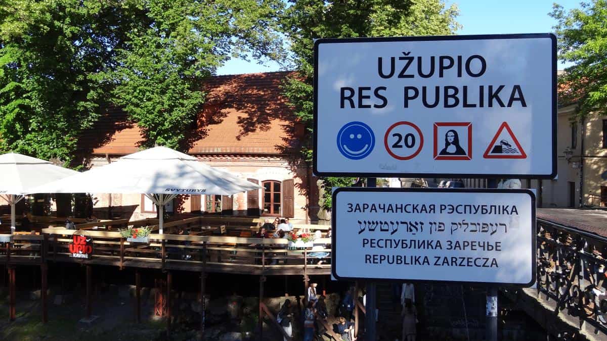 Užupio Kavinė Vilnius an einem Tag