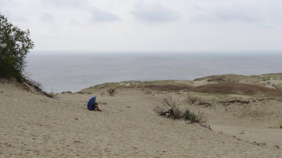Verregnete Hohe Düne, Kurische Nehrung
