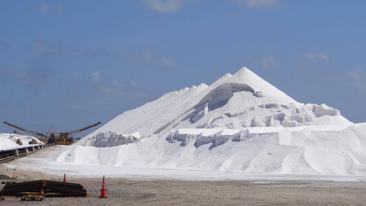Salzförderung auf Bonaire