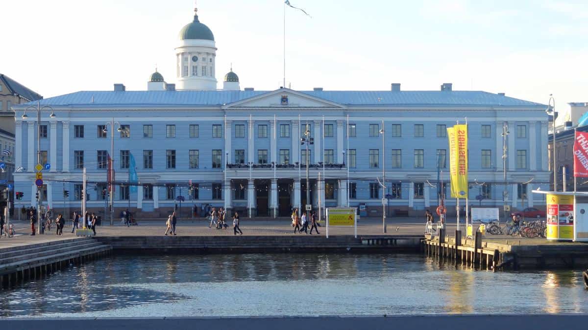 Das Rathaus von Helsinki