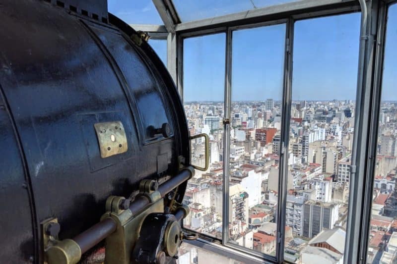 Palacio Barolo, Blick aus dem Leuchtturm, Buenos Aires
